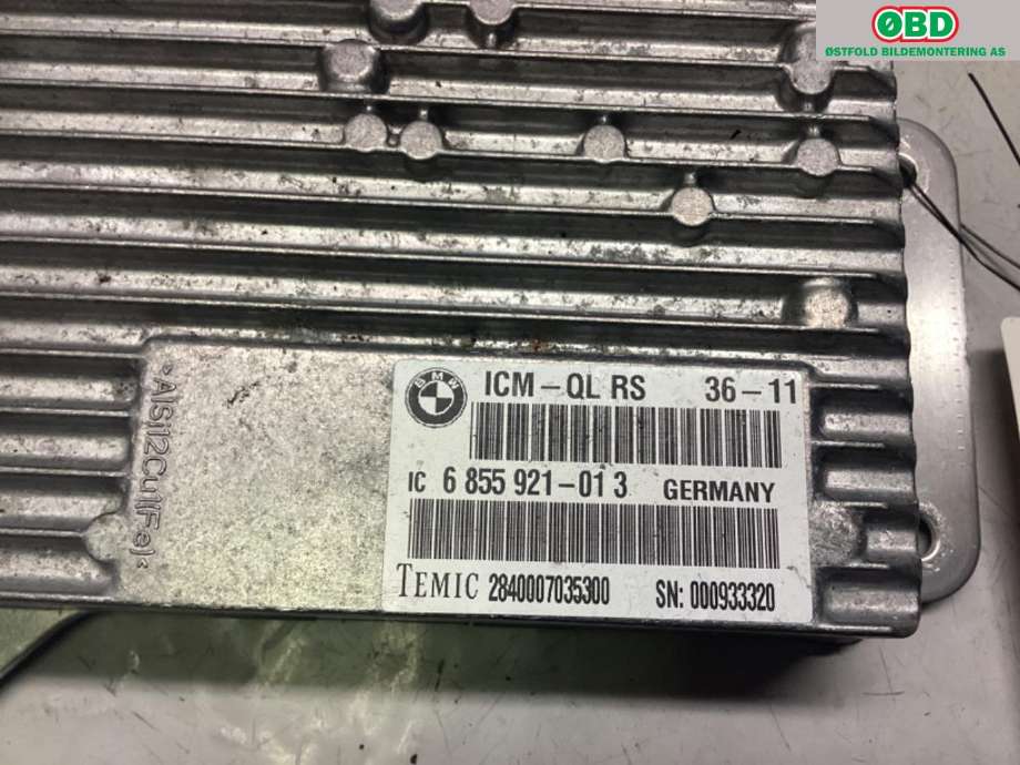 Styreenhet cruisekontroll til BMW 7-Serie 2009-2015 (F01/F02/F03/F04) (F01/F02/F03/F04) (BMW|34 52 6 851 242|)