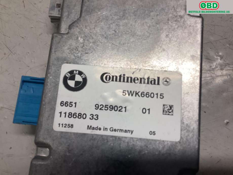 Styreenhet diverse til BMW 7-Serie 2009-2015 (F01/F02/F03/F04) (F01/F02/F03/F04) (BMW|66 51 9 259 021||66519259021)