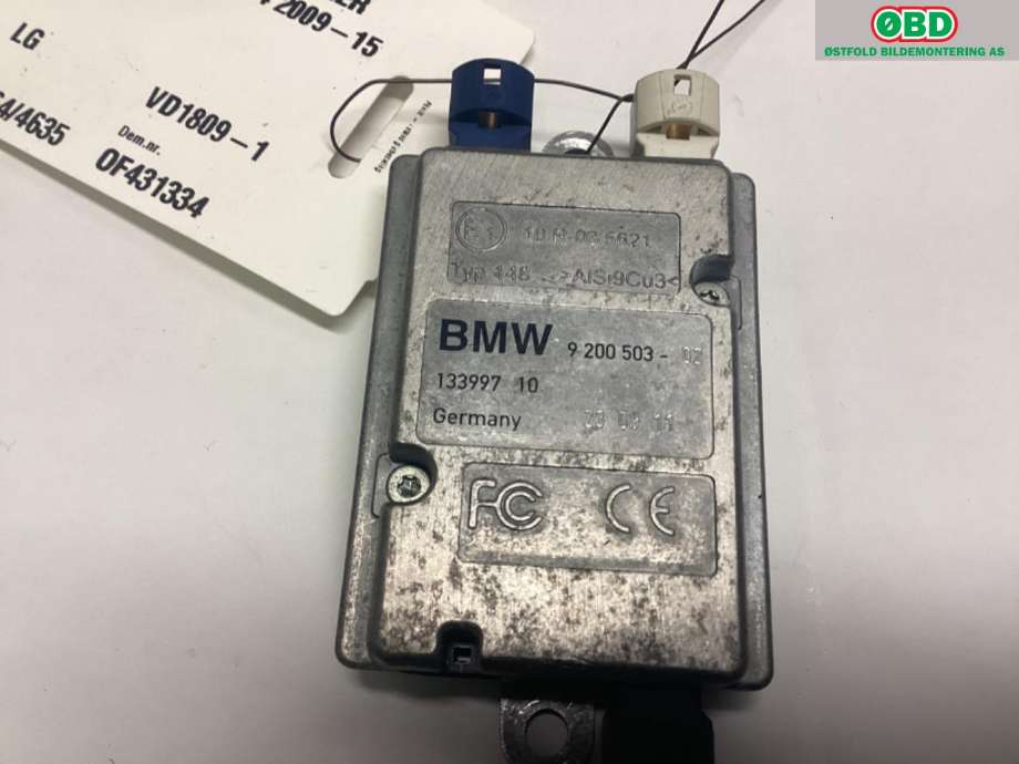 Antenne forsterker til BMW 7-Serie 2009-2015 (F01/F02/F03/F04) (F01/F02/F03/F04) (BMW|84 10 9 200 503|)