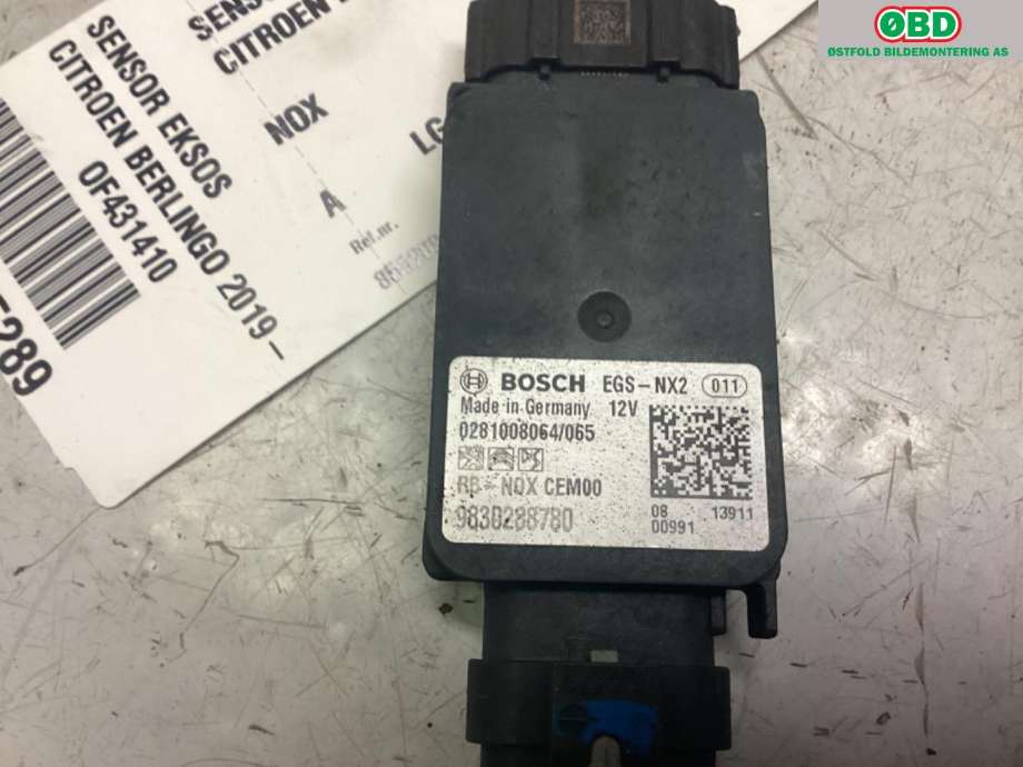 Sensor diverse til Citroën Berlingo 2019-->> (Type III)  (CITROEN|9830288780|)