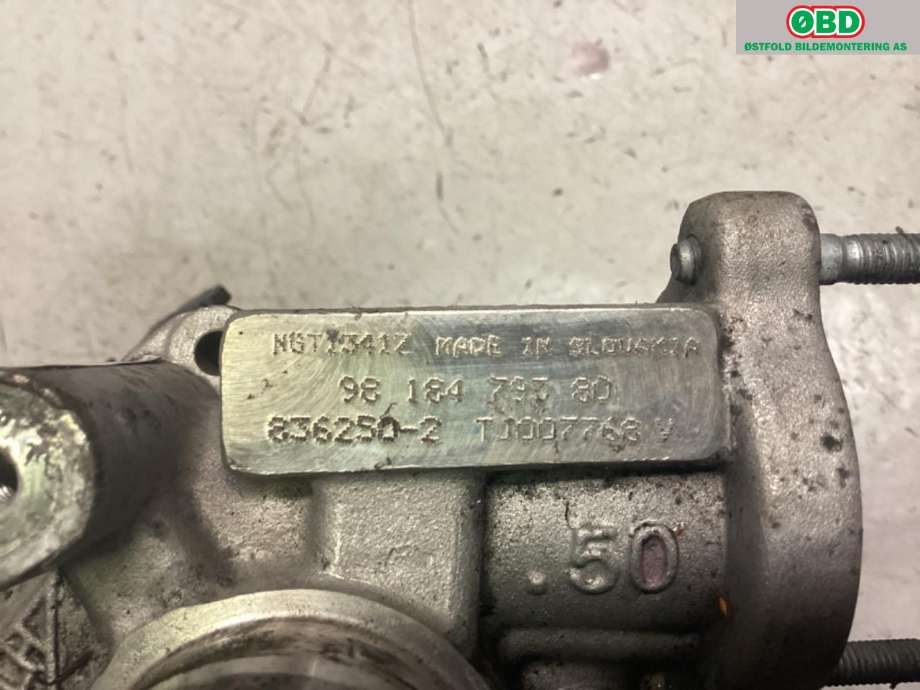 Turbo til Peugeot 2008 2013-2019 (Type I)  (PEUGEOT|98 106 813 80|)