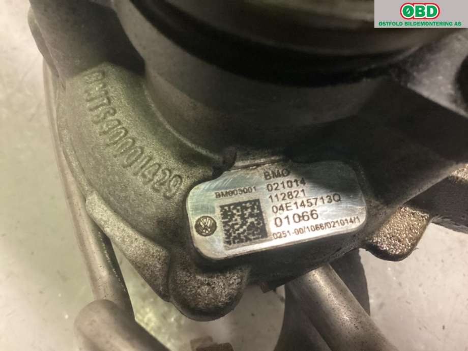 Turbo til Škoda Octavia 2013-2016 (Type III, Fase 1)  (SKODA|04E 145 713 Q|)