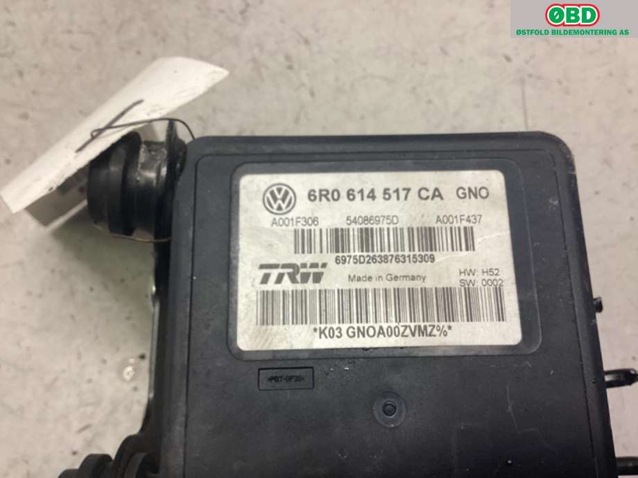 ABS sentral til Škoda Rapid 2012-2019  (SKODA|6R0 614 517 CA|)