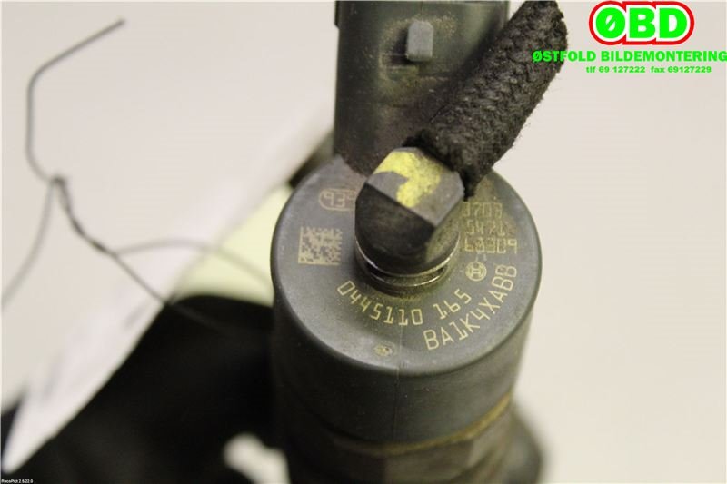 Dyse innsprøyting diesel til Saab 9-3 2003-2007 (Type II, Fase 1)  (SAAB|93186428|0445110165|)