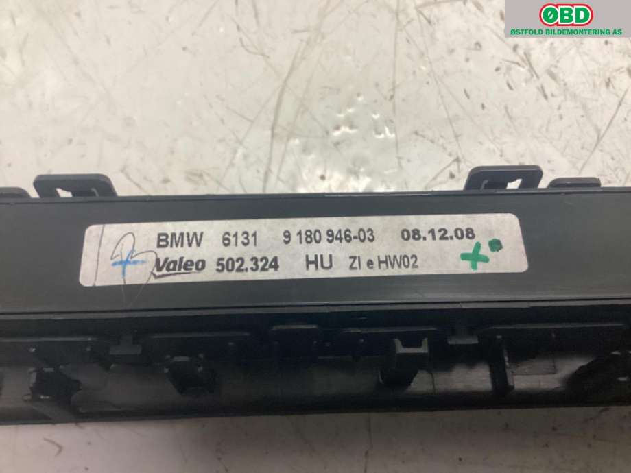 Varmeapparat betjening til BMW X5 2007-2013 (E70) (E70) (|919396601)