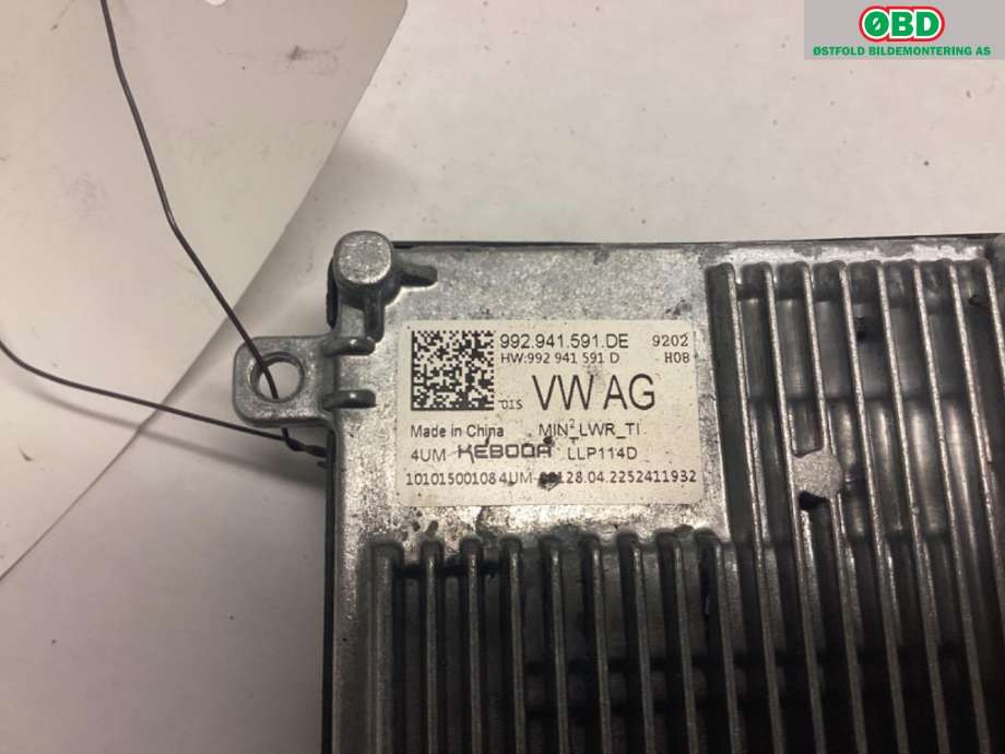 Styreenhet xenon/ballast til VW ID.4 2020-->>  (VOLKSWAGEN|992 941 591 DE||992941591DE)