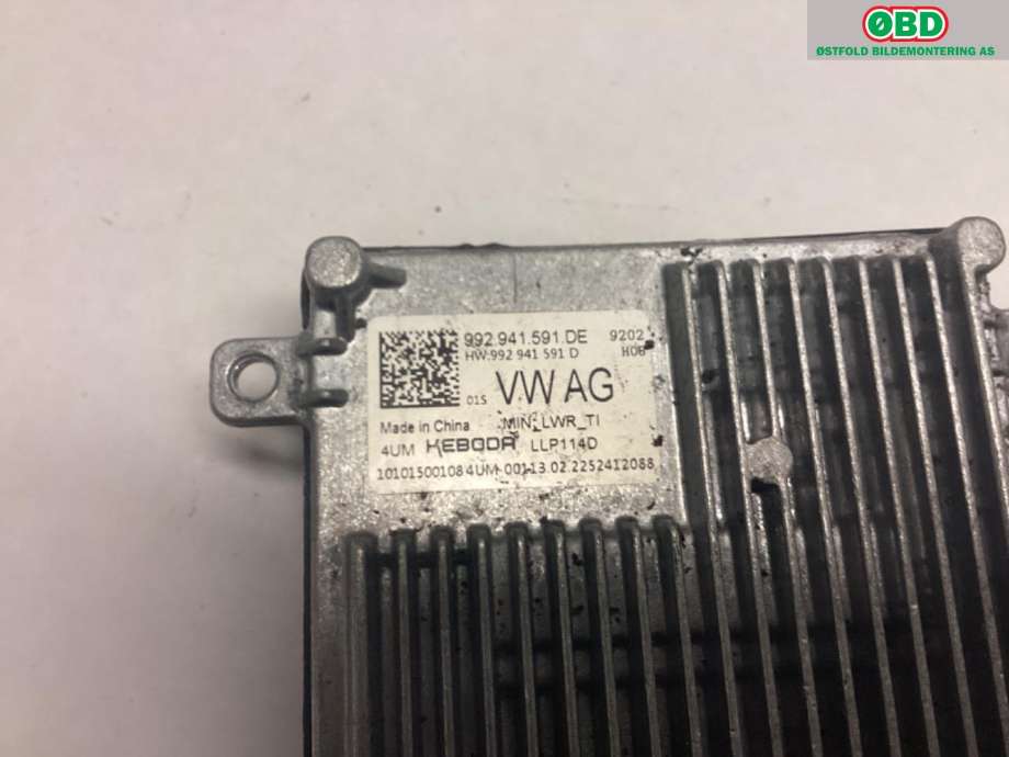 Styreenhet xenon/ballast til VW ID.4 2020-->>  (VOLKSWAGEN|992 941 591 DE||992941591DE)
