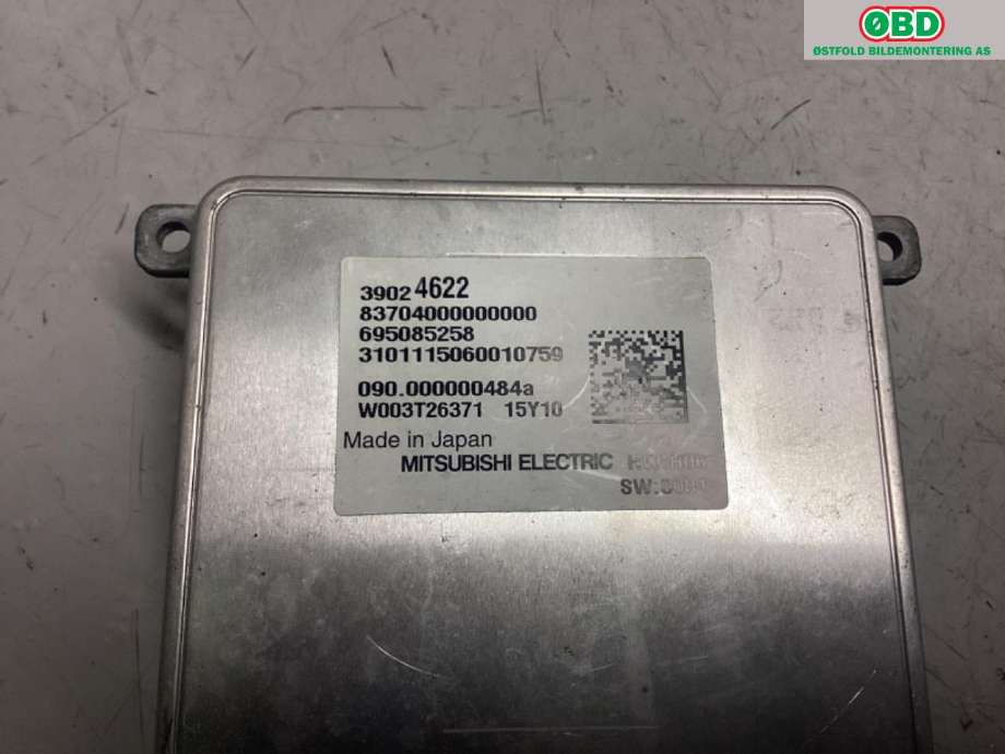 Styreenhet xenon/ballast til Opel Astra K 2015-->>  (OPEL|39024622|)