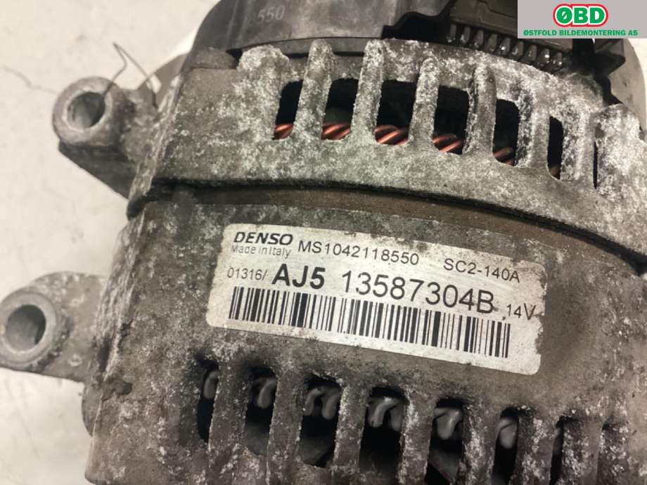 Dynamo til Opel Astra K 2015-->>  (OPEL|13587304|)