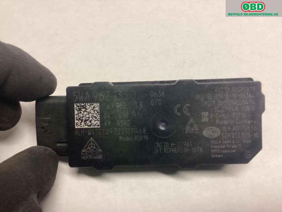 Sensor radar til VW ID.5 2022-->>  (VOLKSWAGEN ID.5|5WA 962 133 D|)
