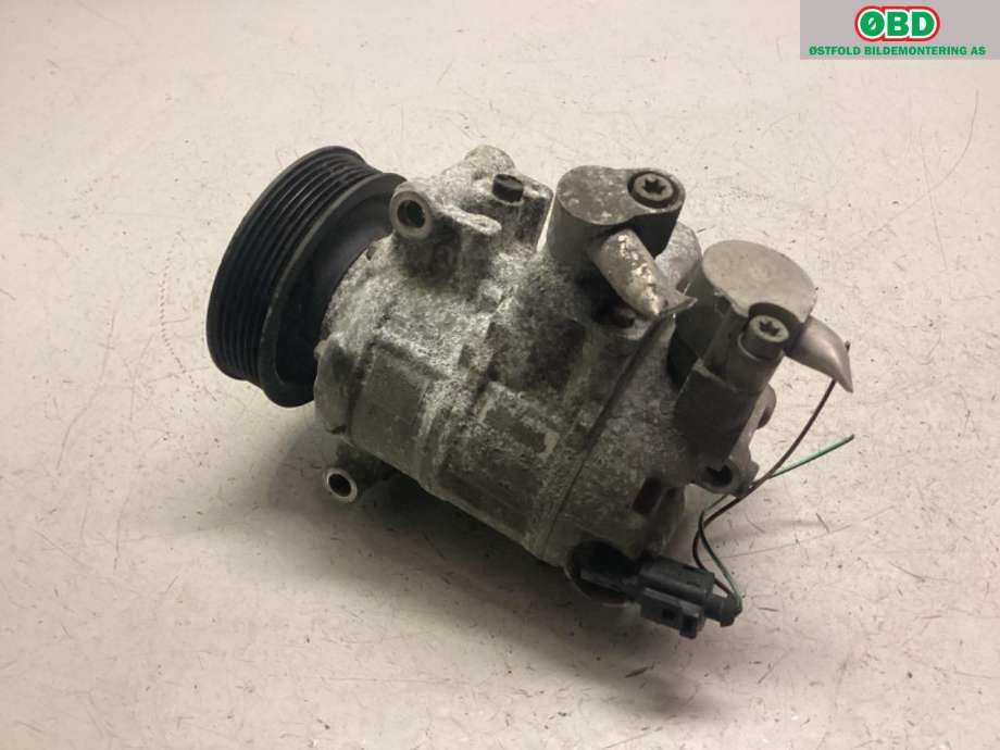 Aircondition kompressor til Audi A1 2010-2014 (Type I, Fase 1)  (AUDI|1K0 820 859 T|1K0 820 859 TX|1K0820859T)