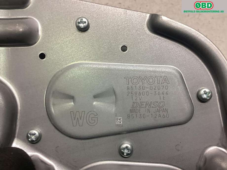 Viskermotor bakrute til Toyota Corolla 2019-->>  (TOYOTA|8513002070|2596003644)