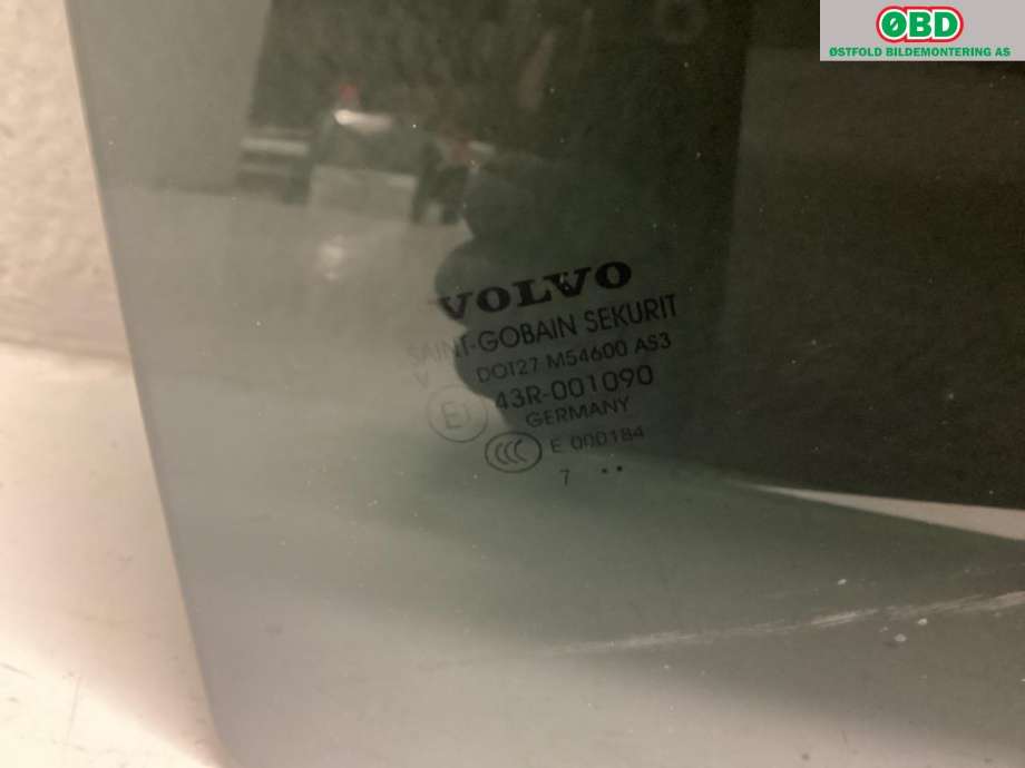 Siderute venstre bak til Volvo V60/V60 CC 2013-2018 (Type I, Fase 2)  (VOLVO|31335332|)