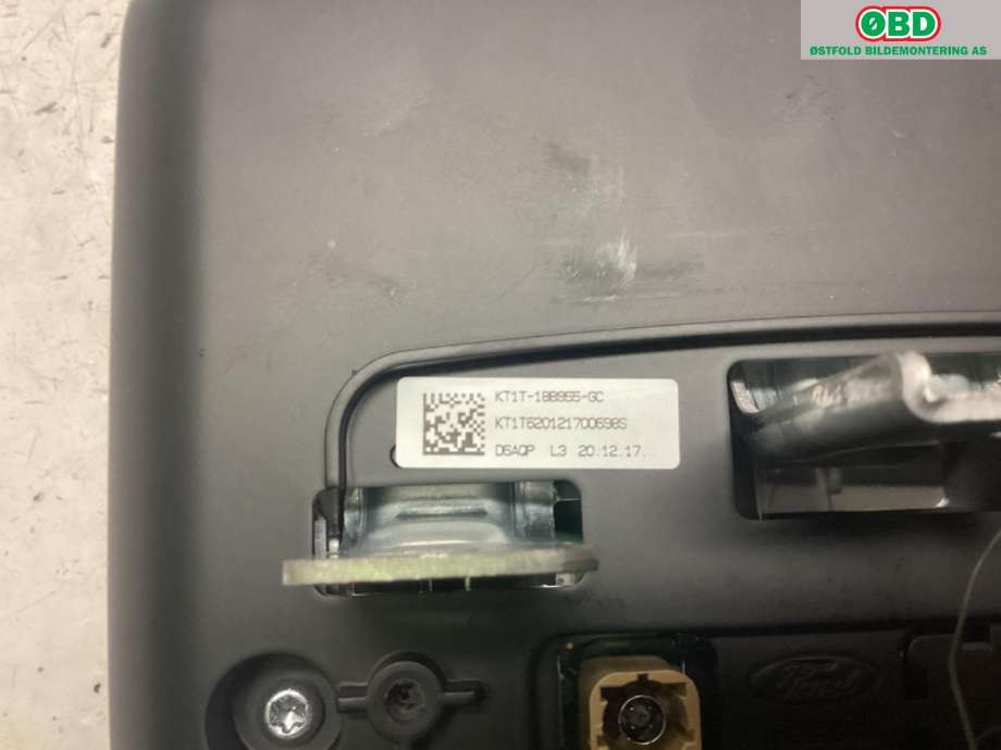Multimedia display (MCU - Media Controller Unit) til Ford Transit Connect 2018-->> Type II, Fase 2  (FORD|2303709||KT1T18B955GC)