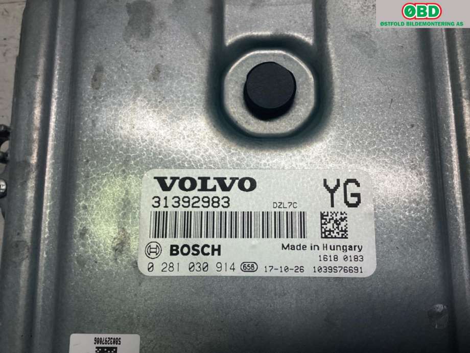 Styreenhet motor til Volvo V60/V60 CC 2013-2018 (Type I, Fase 2)  (VOLVO|36012608||31392983)
