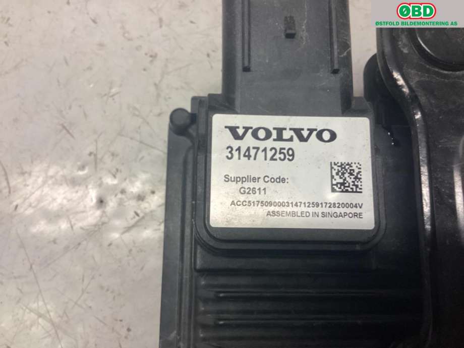 Sensor radar til Volvo V60/V60 CC 2013-2018 (Type I, Fase 2)  (VOLVO|31678089||31471259)