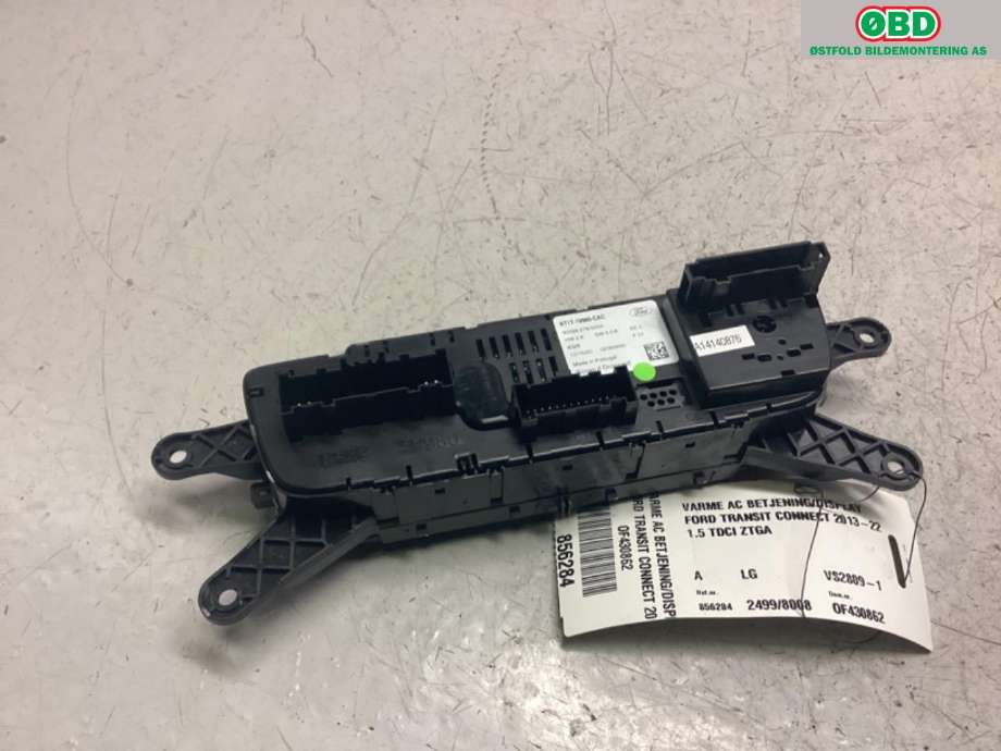 Varmeapparat betjening til Ford Transit Connect 2018-->> Type II, Fase 2  (FORD|2595719||KT1T19980CAC)