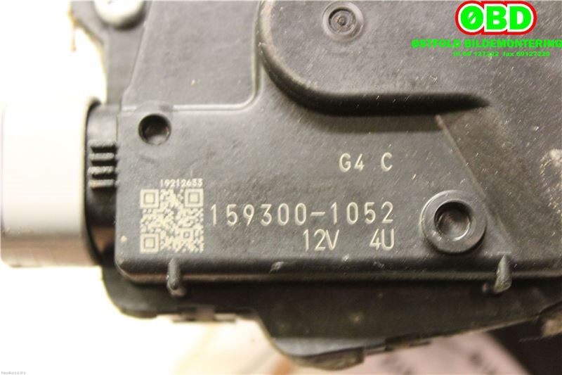 Viskermotor frontrute til Peugeot 4008 2012-2017  (PEUGEOT|6405HH|1612912480|1593001052)