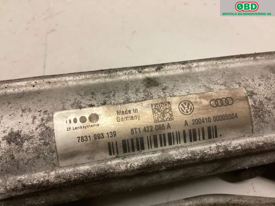 Tannstang til Audi A4 2007-2014 (Type IV) (B8) (B8) (AUDI|8T1 422 066 A|)