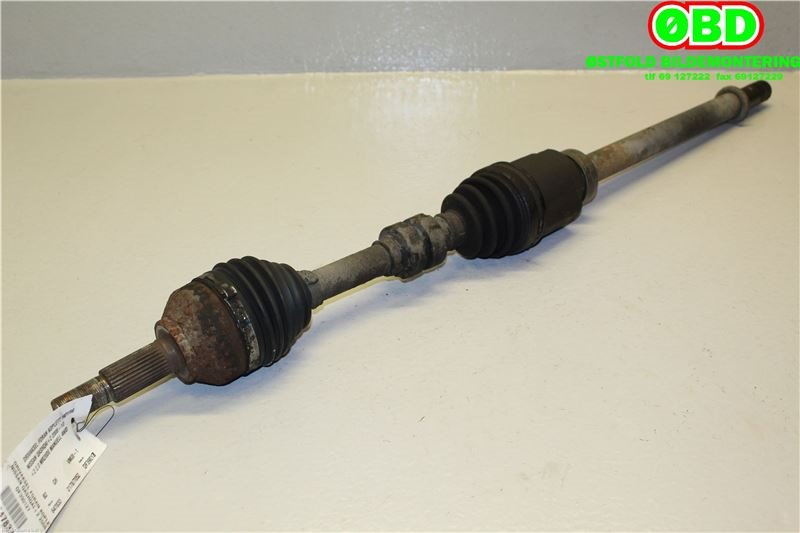 Drivaksel høyre foran til Nissan Qashqai 2007-2010 (Type I, Fase 1) (NISSAN|39100JD24B|)
