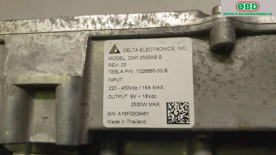 DCDC converter hybrid til Mercedes B-Klasse 2011-2018 (W246) (W246) (MERCEDES|A 242 342 47 00||102866502B)