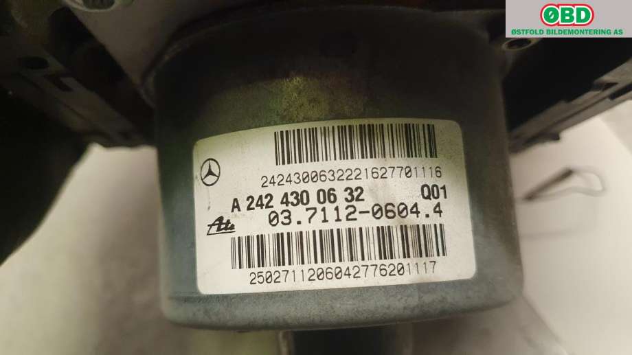 Vakuumpumpe til Mercedes B-Klasse 2011-2018 (W246) (W246) (MERCEDES|A 242 430 06 32||2424300632)