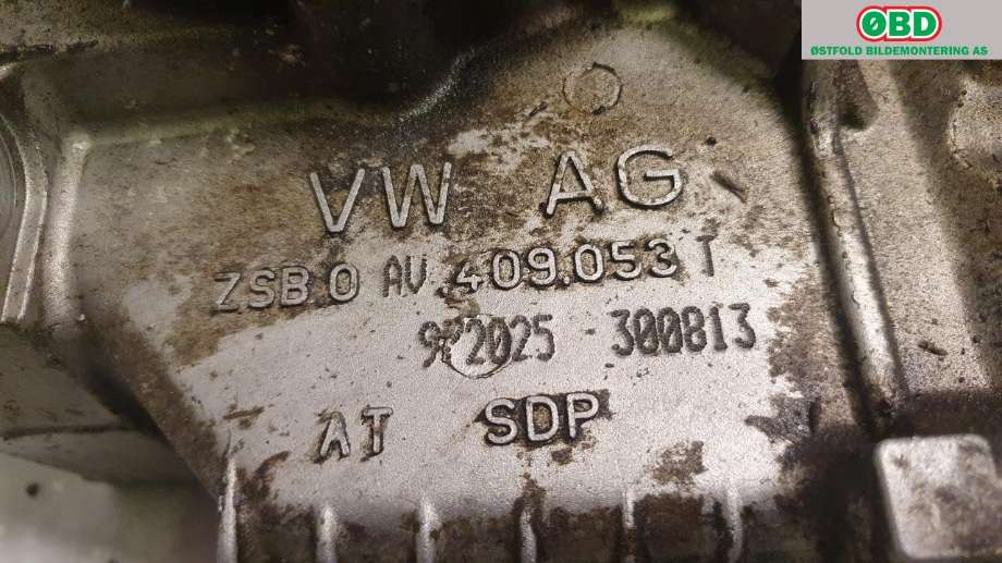 Kardang til Škoda Yeti 2009-2013 (Fase 1)  (SKODA|0AV 409 053 T|)