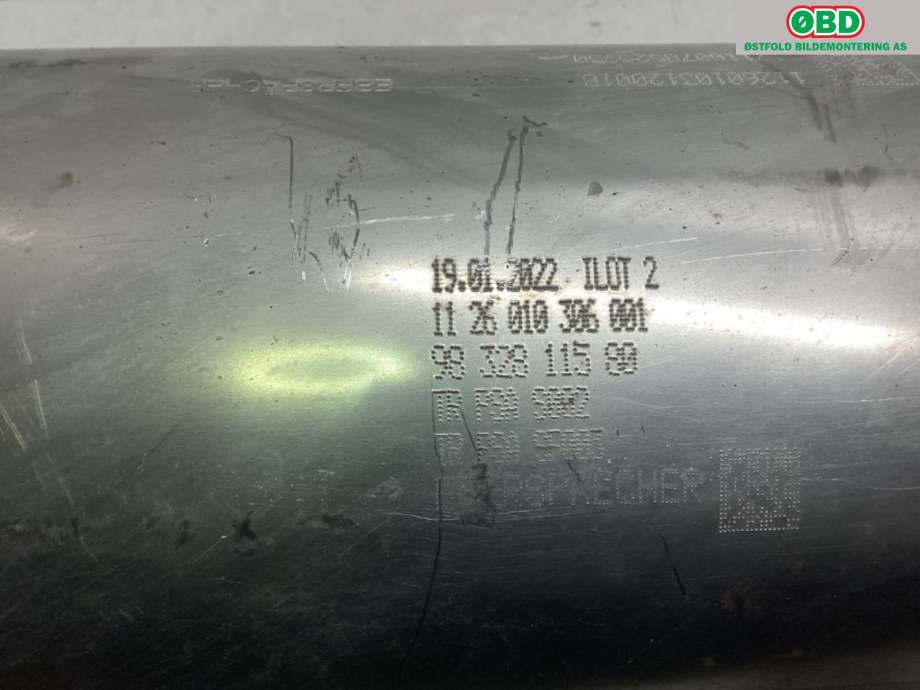 Partikkelfilter til Toyota Proace 2016-->> (Type II) (Toyota|983289850|)