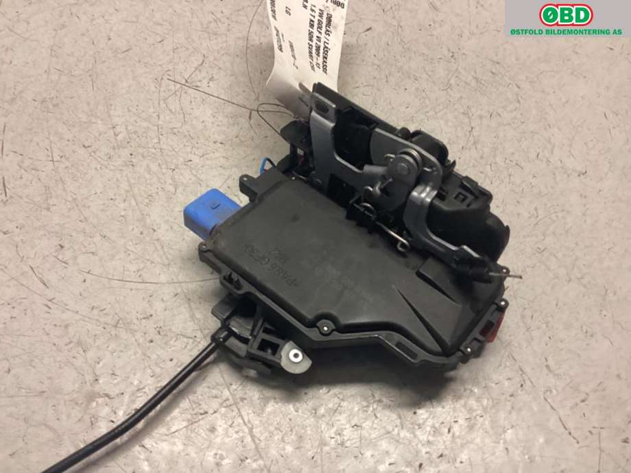 Låsekasse høyre bak til VW Golf VI 2008-2012  (VOLKSWAGEN|7L0 839 016 D|)