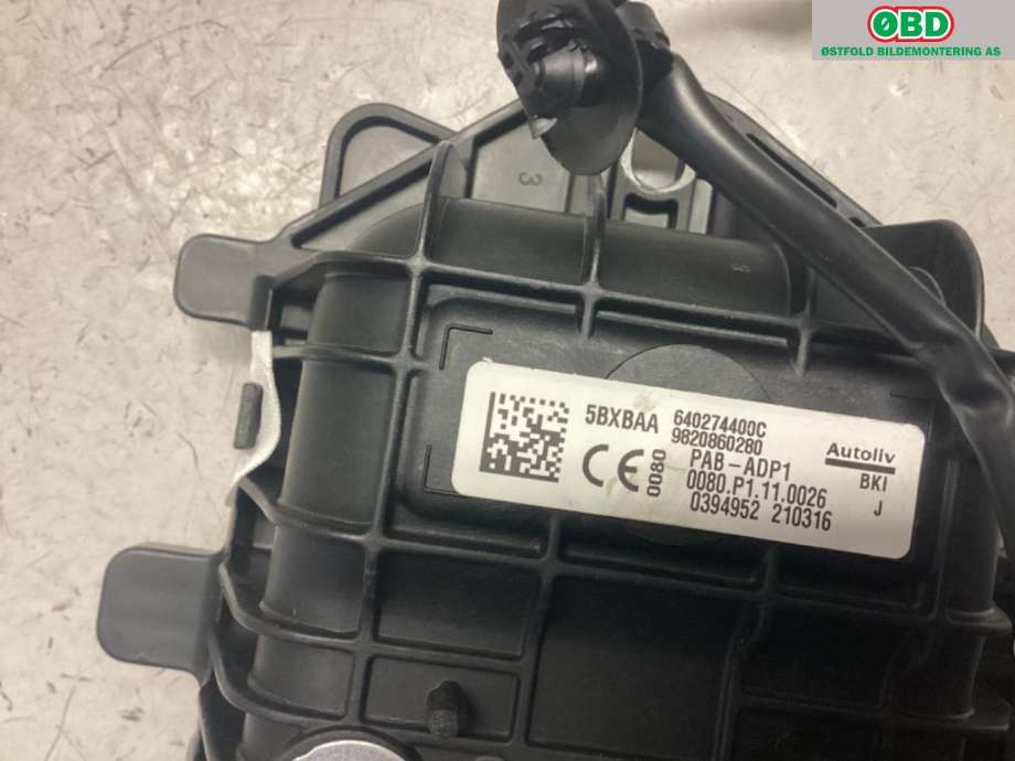 Airbag passasjer til Opel Corsa F 2019-->>  (OPEL||9820860280)