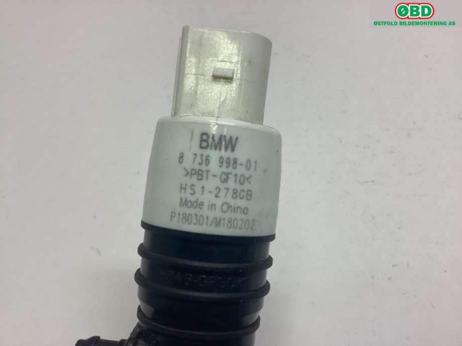 Spylerpumpe til BMW X5 2018-->> (G05) (G05) (BMW|67 12 8 736 998|)