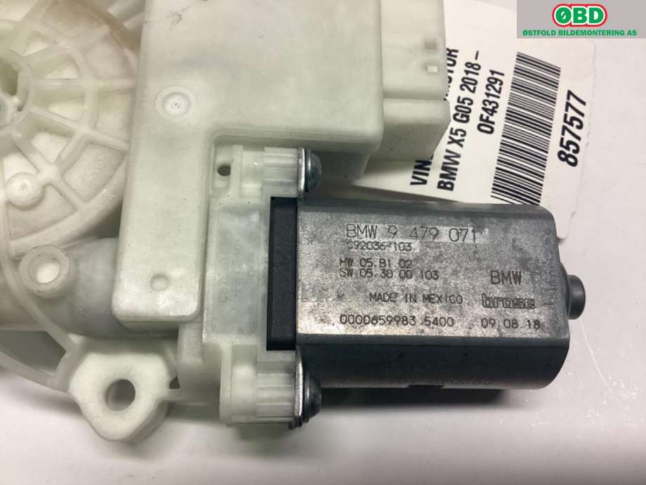 Ruteheis venstre foran til BMW X5 2018-->> (G05) (G05) (BMW|61 35 9 479 071|)