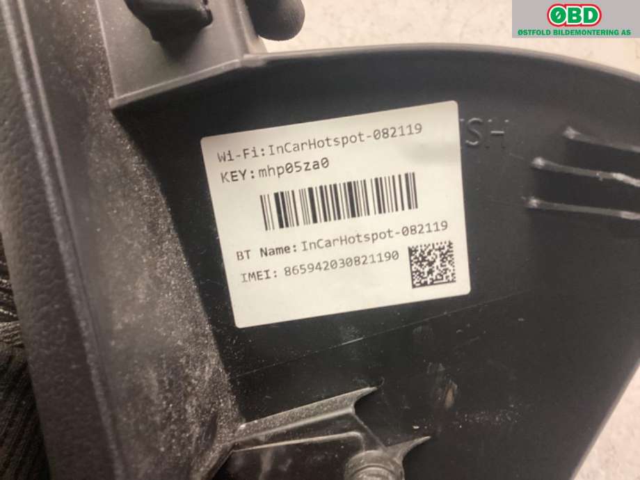 Hanskerom til Toyota Prius 2016-2023 (Type IV) (combi) (combi) (TOYOTA|)