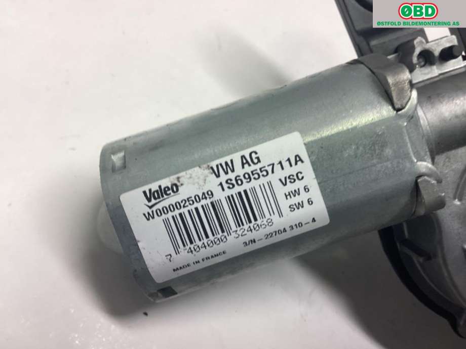Viskermotor bakrute til VW E-Up 2013-2019  (VOLKSWAGEN|1S6 955 711 A|5G0 955 711 C|1S6955711A)