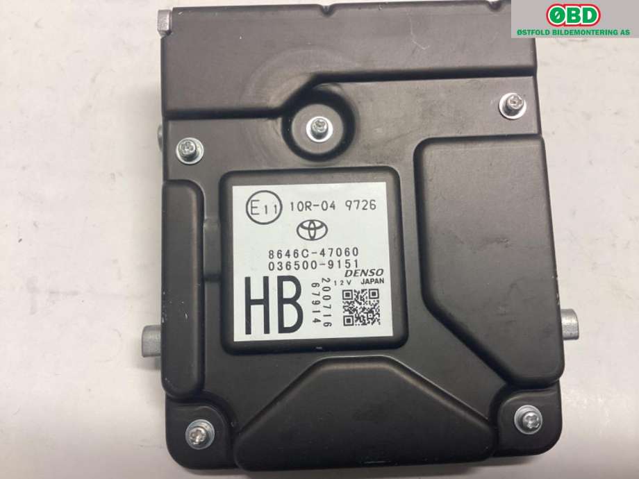 Sensor radar til Toyota Prius 2016-2023 (Type IV) (combi) (combi) (TOYOTA|8646C47060|)