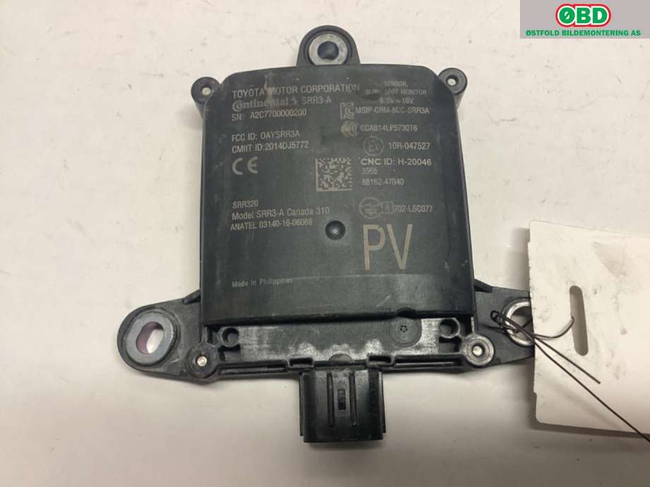 Sensor radar til Toyota Prius 2016-2023 (Type IV) (combi) (combi) (TOYOTA|8816247040|)