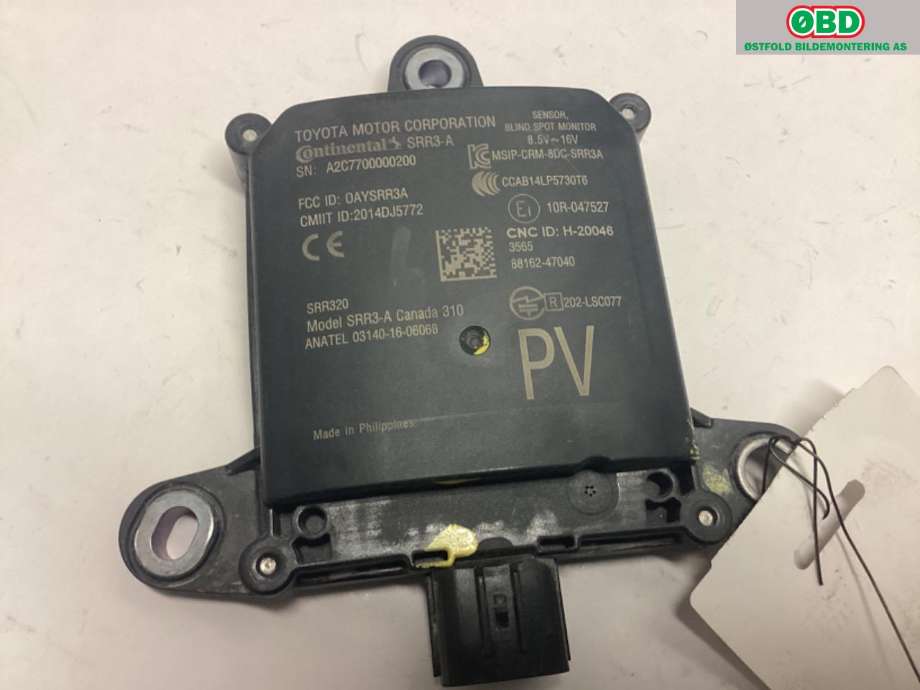 Sensor radar til Toyota Prius 2016-2023 (Type IV) (combi) (combi) (TOYOTA|8816247040|)