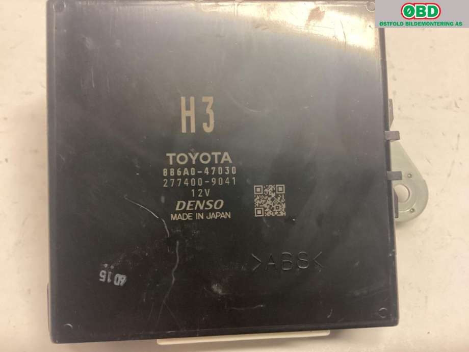 Styreenhet diverse til Toyota Prius 2016-2023 (Type IV) (combi) (combi) (TOYOTA|886A047030|)