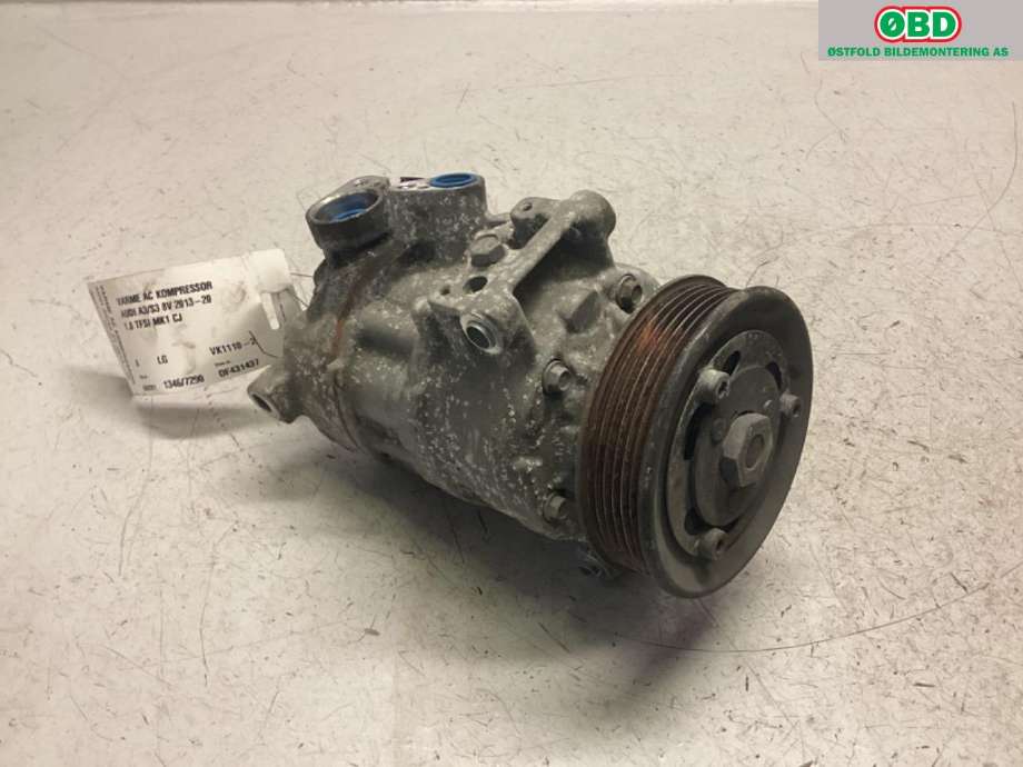 Aircondition kompressor til Audi A3 2012-2016 (Type III, Fase 1) (AUDI|5Q0 820 803|)