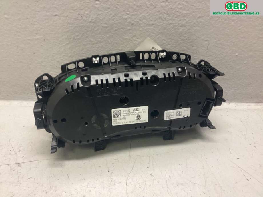 Instrumentpanel til VW Golf VII 2017-2020 (Fase 2)  (VOLKSWAGEN|5G1 920 750 C||5G1920750C)