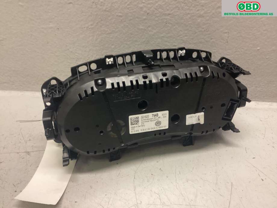 Instrumentpanel til VW e-Golf 2017-2020 (Fase 2)  (VOLKSWAGEN|5G1 920 754 B||5G1920754B)