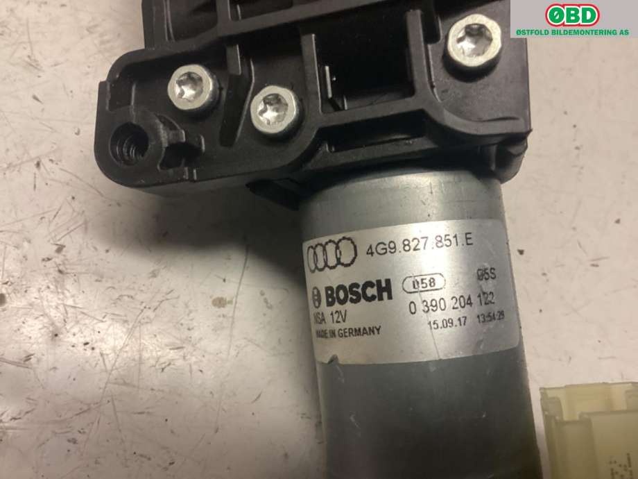 Baklukeåpner motor til Audi A6 2011-2014 (Type IV, Fase 1) (C7) (C7) (4G9 827 851 D|4G9 827 581 G|4G9827851E)