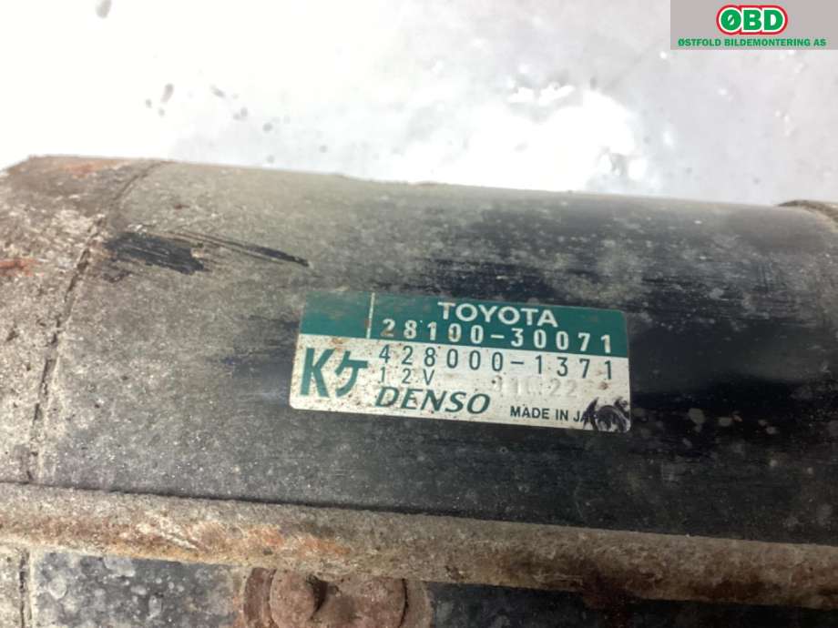 Starter diesel til Toyota Land Cruiser 150 2010-2013 (Fase 1)  (TOYOTA|2810030071|)