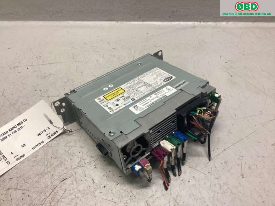 Bilstereo til BMW X1 2015-2022 (F48) (F48) (BMW|65 12 9 874 338|)