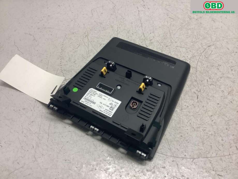 Instrument kjørecomputer til Renault Zoe 2013-2019 (Fase 1)  (RENAULT|280349411R|280915092R)