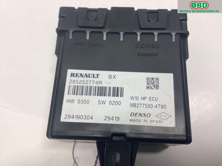 Styreenhet diverse til Renault Zoe 2013-2019 (Fase 1)  (RENAULT|285252774R|)