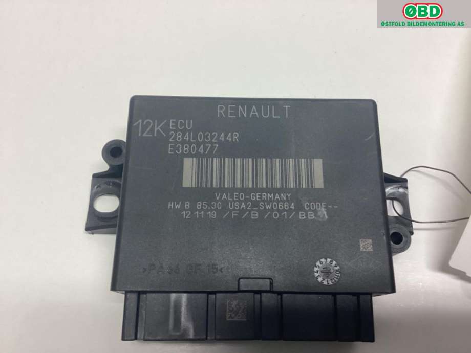 Styreenhet parkering til Renault Zoe 2013-2019 (Fase 1) (RENAULT|284L03244R|284L08347R)