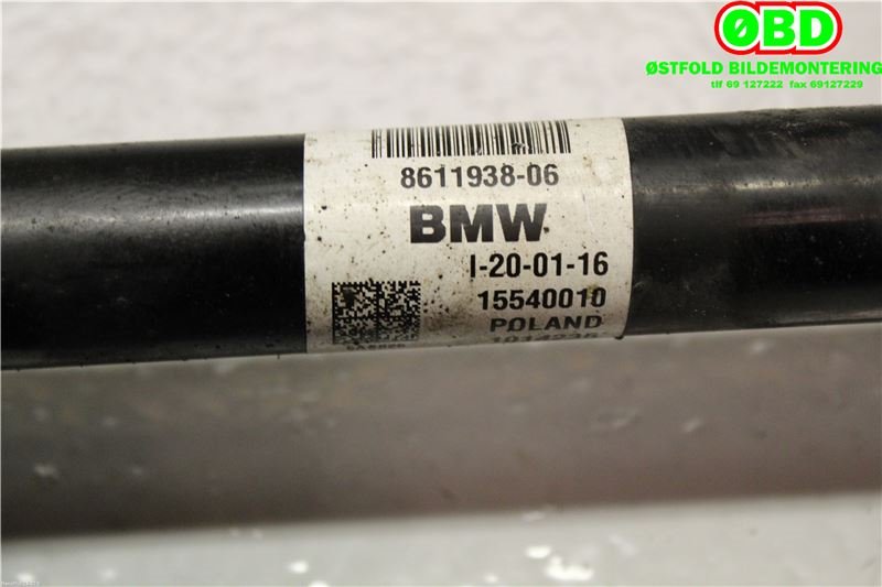 Drivaksel venstre foran til BMW X1 2015-2022 (F48) (F48) (BMW|31608611938||8611938)