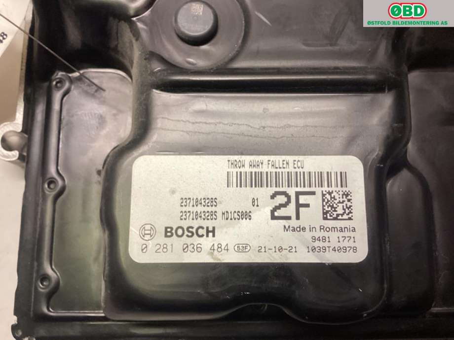 Styreenhet motor til Renault Kangoo 2021-->> (Type III)  (Renault Kangoo NY!!!!!!!!!||237104328S)