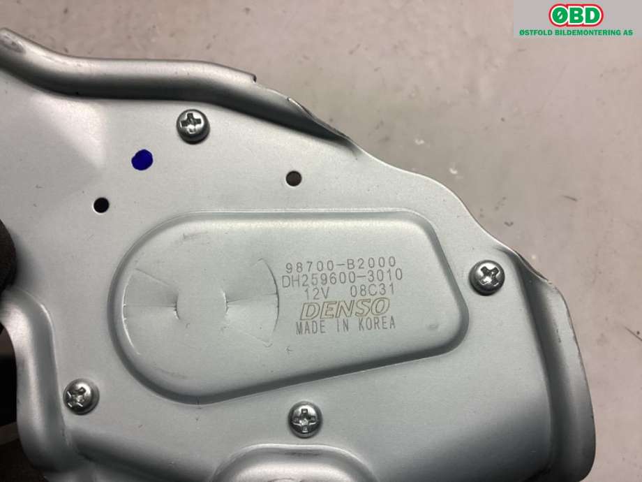 Viskermotor bakrute til Kia e-Soul 2019-->> (Type III)  (KIA|98710B2000||98700B2000)